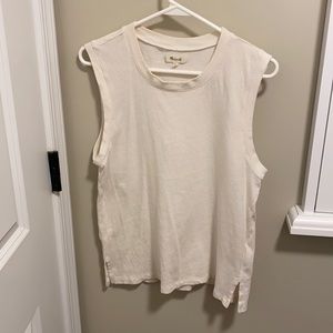 Madewell Recycled Cotton Crewneck Muscle Tank